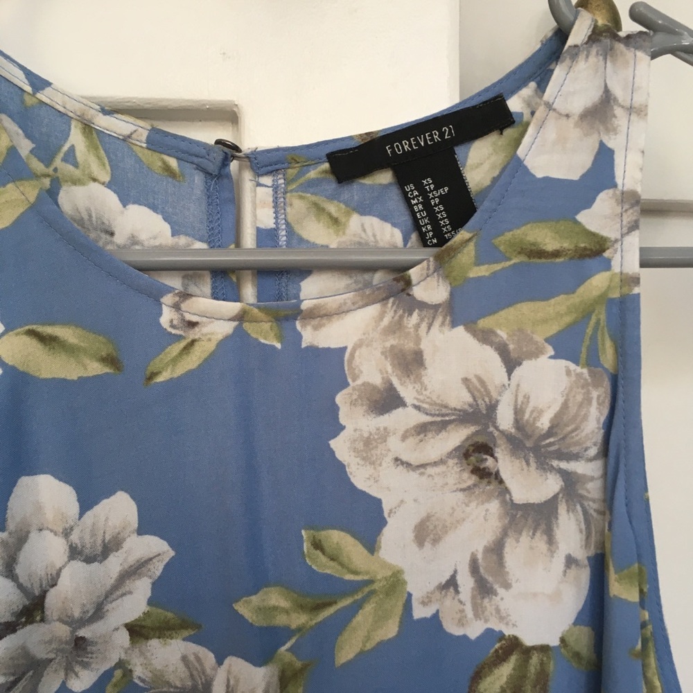 Floral Print Mini Dress